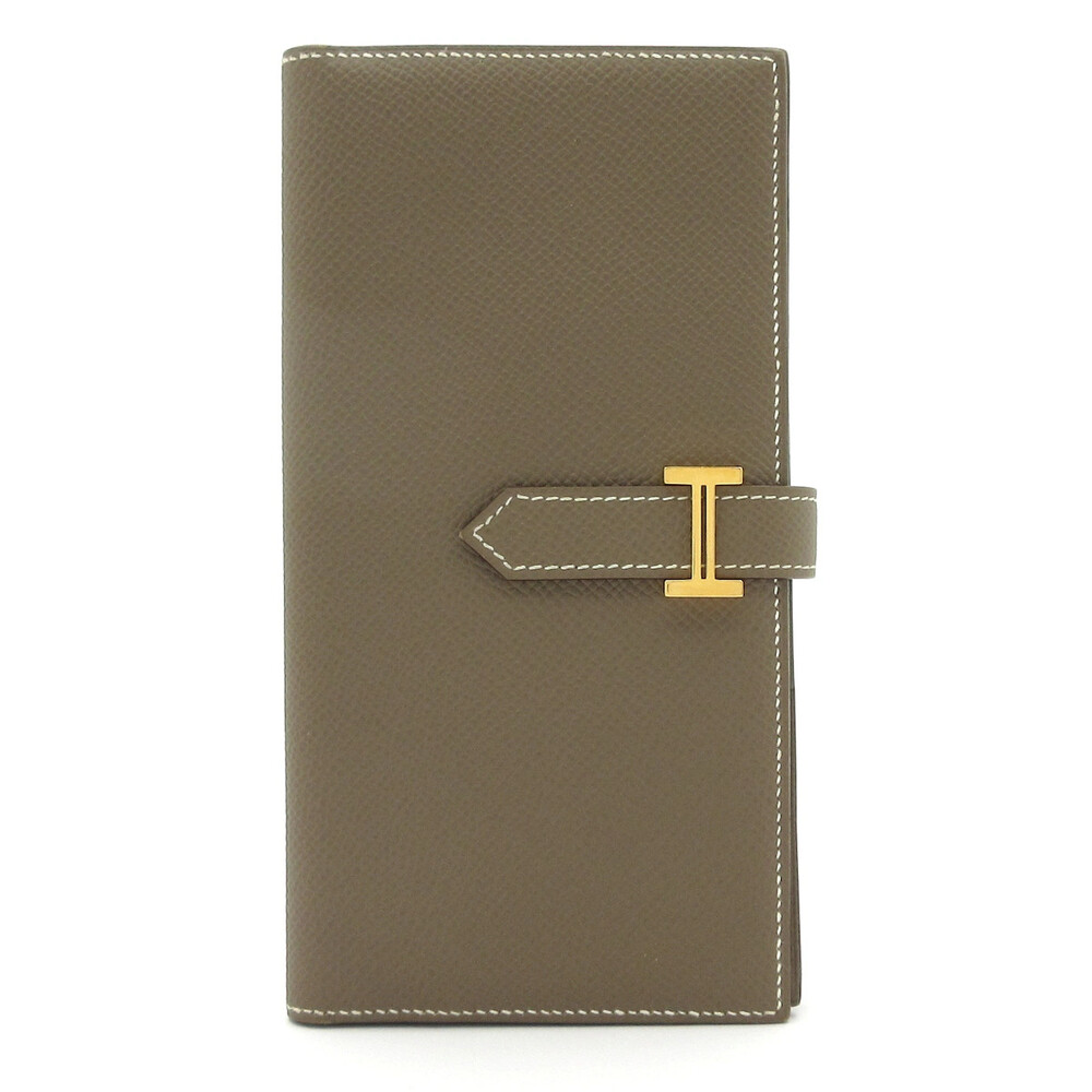 Hermes Bearn Souffle Etoupe Veau Epsom #364149H17B